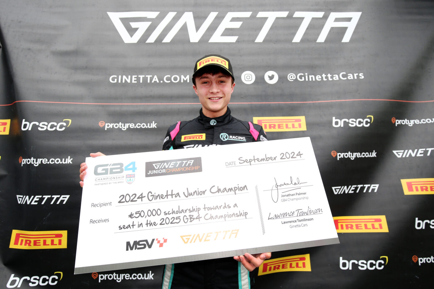 Ginetta Championship Glory Celebrated At Brands Hatch