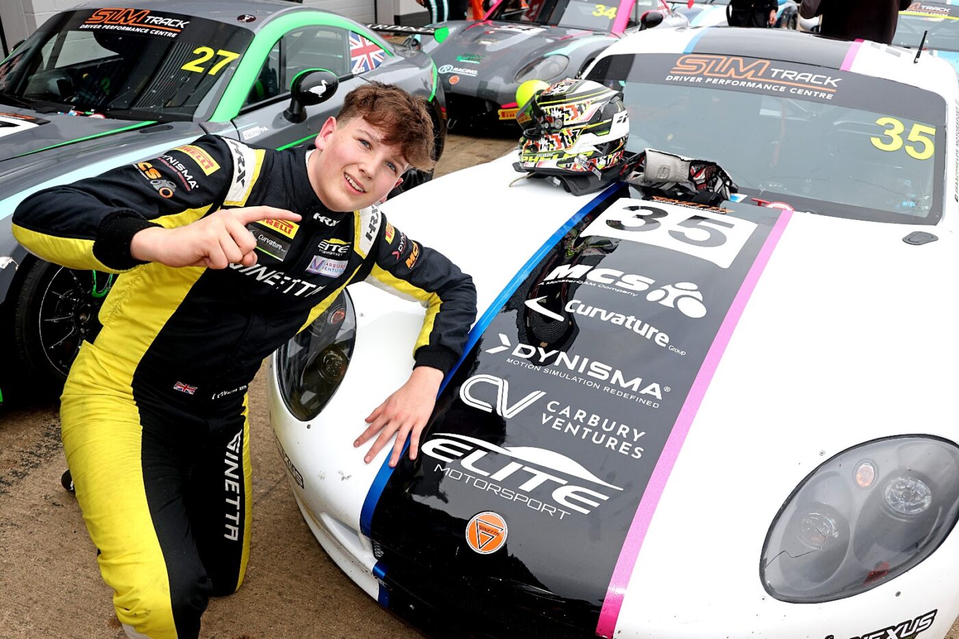 Phelps Wins Ginetta Junior Winter Series With Double Silverstone Victory